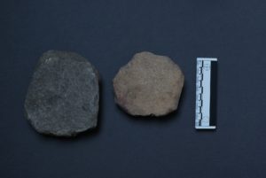 Anvils/Crushers from Medieval Cromarty. Photo by Ann Clarke